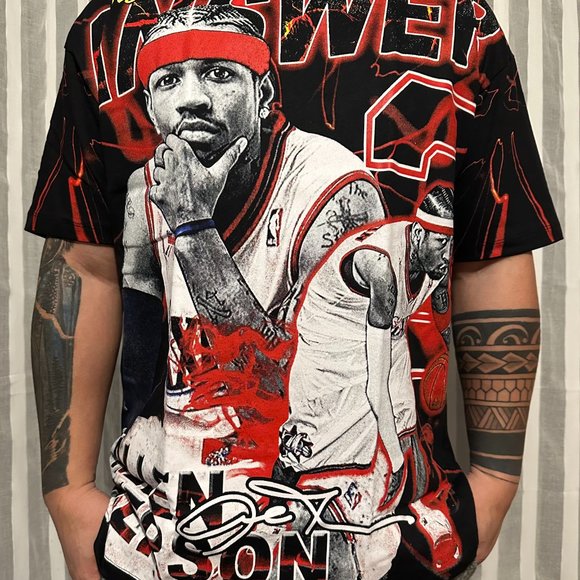 ALLEN IVERSON SHIRT SIZE LARGE - Picture 4 of 4